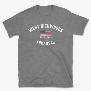 West Richwoods Arkansas Patriot Basic T-Shirt