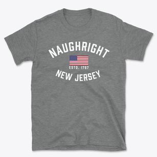 Naughright New Jersey Patriot Basic T-Shirt