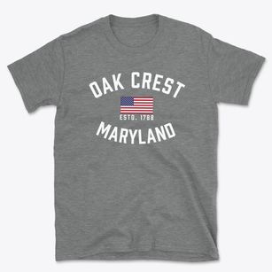 Oak Crest Maryland Patriot Basic T-Shirt