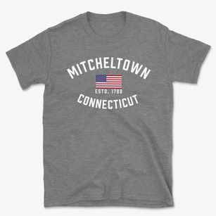 Mitcheltown Connecticut Patriot Basic T-Shirt