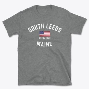 South Leeds Maine Patriot Basic T-Shirt