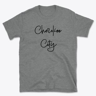 Cherokee City Arkansas Freestyle Basic T-Shirt