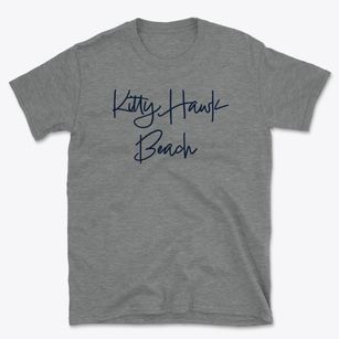 Kitty Hawk Beach North Carolina Freestyle Basic T-Shirt