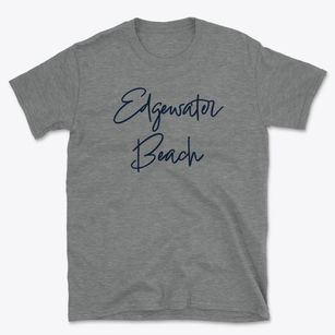 Edgewater Beach New York Freestyle Basic T-Shirt