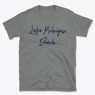 Lake Michigan Beach Michigan Freestyle Basic T-Shirt
