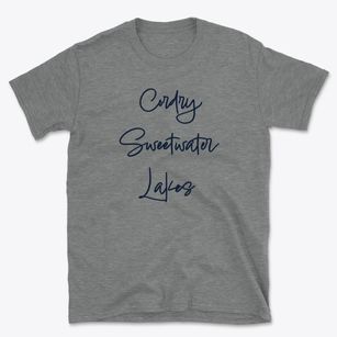 Cordry Sweetwater Lakes Indiana Freestyle Basic T-Shirt