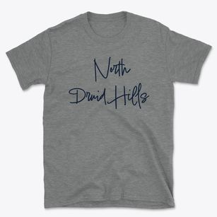 North Druid Hills Georgia Freestyle Basic T-Shirt