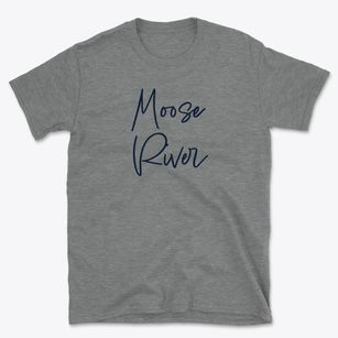 Moose River Maine Freestyle Basic T-Shirt