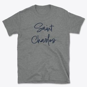 Saint Charles Georgia Freestyle Basic T-Shirt