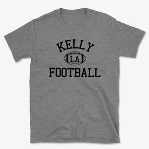 Kelly Louisiana Football Basic T-Shirt