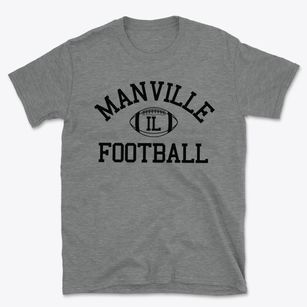 Manville Illinois Football Basic T-Shirt