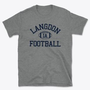 Langdon Iowa Football Basic T-Shirt