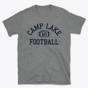 Camp Lake Wisconsin Football Basic T-Shirt