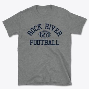 Rock River Wyoming Football Basic T-Shirt