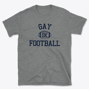 Gay Oklahoma Football Basic T-Shirt