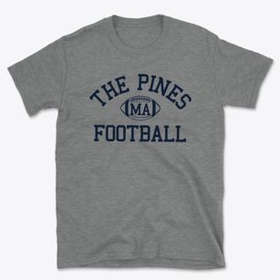 The Pines Massachusetts Football Basic T-Shirt