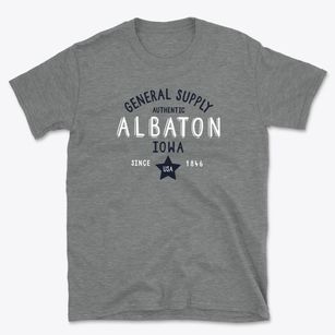 Albaton Iowa General Supply Basic T-Shirt