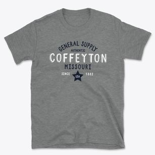Coffeyton Missouri General Supply Basic T-Shirt