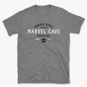 Marvel Cave Missouri General Supply Basic T-Shirt