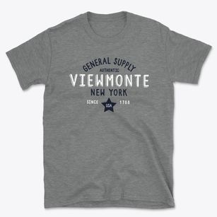 Viewmonte New York General Supply Basic T-Shirt