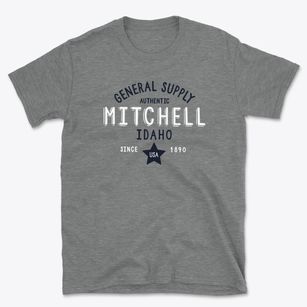 Mitchell Idaho General Supply Basic T-Shirt