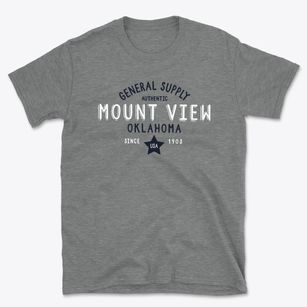 Mount View Oklahoma General Supply Basic T-Shirt