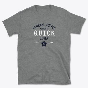 Quick Iowa General Supply Basic T-Shirt