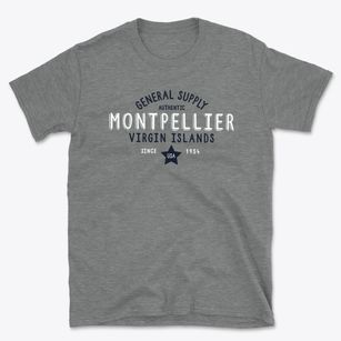 Montpellier Virgin Islands General Supply Basic T-Shirt