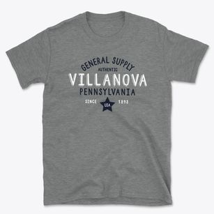Villanova Pennsylvania General Supply Basic T-Shirt