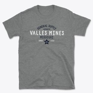 Valles Mines Missouri General Supply Basic T-Shirt