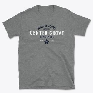 Center Grove Tennessee General Supply Basic T-Shirt