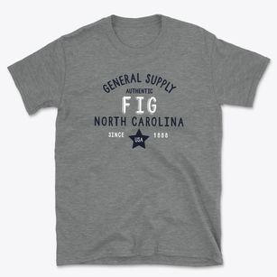 Fig North Carolina General Supply Basic T-Shirt