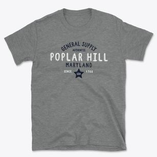 Poplar Hill Maryland General Supply Basic T-Shirt