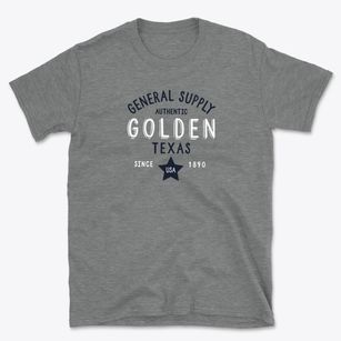 Golden Texas General Supply Basic T-Shirt