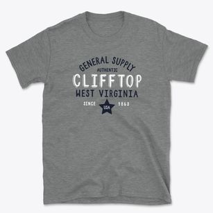 Clifftop West Virginia General Supply Basic T-Shirt