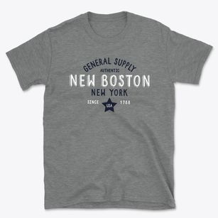 New Boston New York General Supply Basic T-Shirt