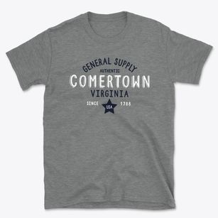 Comertown Virginia General Supply Basic T-Shirt