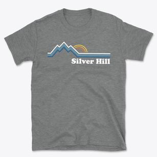 Silver Hill Arkansas Mountain View Basic T-Shirt