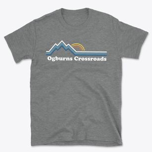 Ogburns Crossroads North Carolina Mountain View Basic T-Shirt