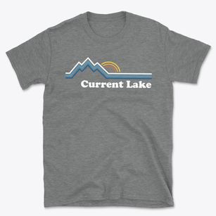Current Lake Minnesota Mountain View Basic T-Shirt