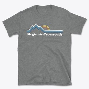 Mcginnis Crossroads North Carolina Mountain View Basic T-Shirt
