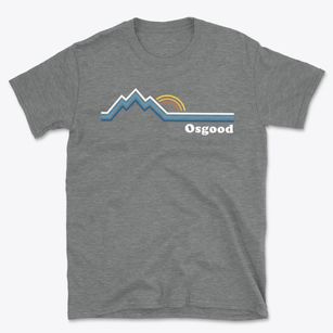 Osgood West Virginia Mountain View Basic T-Shirt