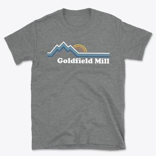 Goldfield Mill Washington Mountain View Basic T-Shirt