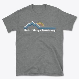 Saint Marys Seminary Pennsylvania Mountain View Basic T-Shirt