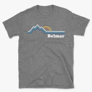 Belmar Maryland Mountain View Basic T-Shirt