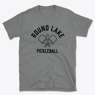Round Lake Wisconsin Pickleball Basic T-Shirt