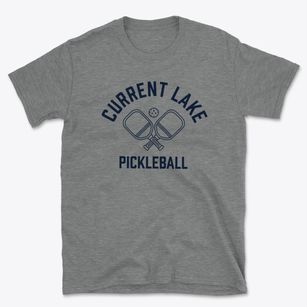 Current Lake Minnesota Pickleball Basic T-Shirt