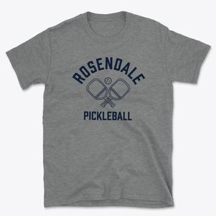 Rosendale New York Pickleball Basic T-Shirt