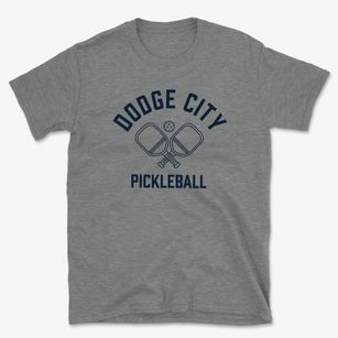 Dodge City Kansas Pickleball Basic T-Shirt