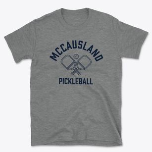 Mccausland Iowa Pickleball Basic T-Shirt